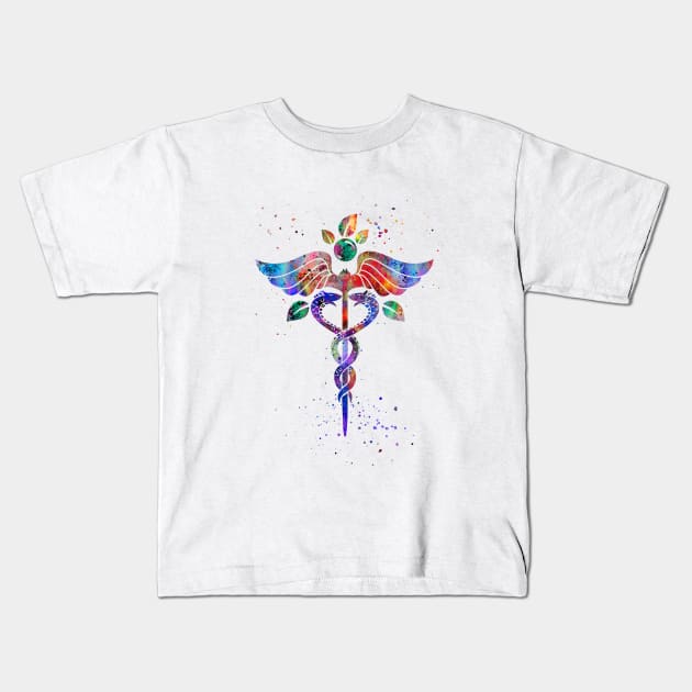 Homeopathic Kids T-Shirt by RosaliArt